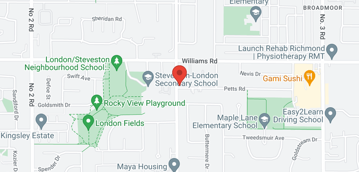 map of 7011 PETTS ROAD